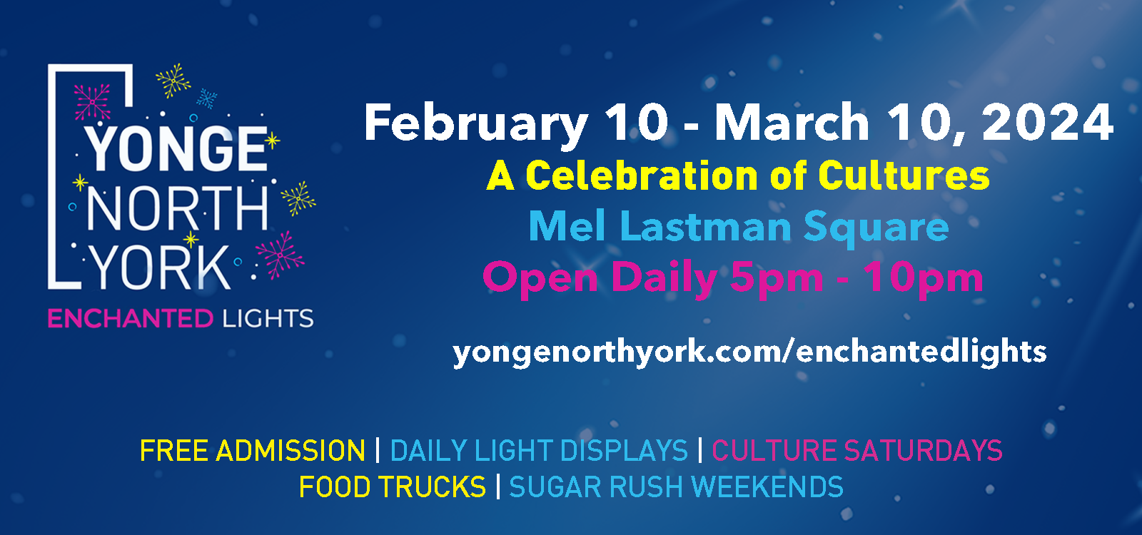 Yonge North York Enchanted Lights: A Celebration Of Cultures  Mel Lastman Square